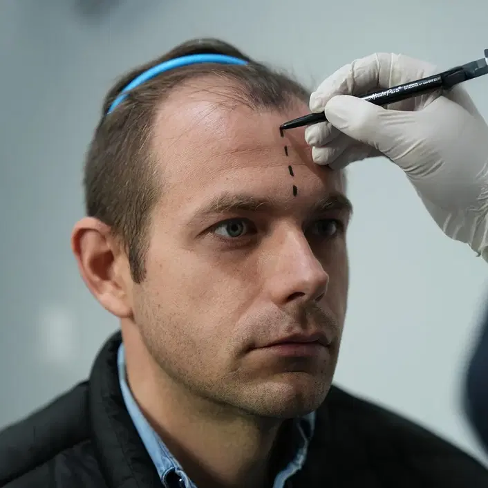 Before Hair Transplant | Esthetic Hair Mexico