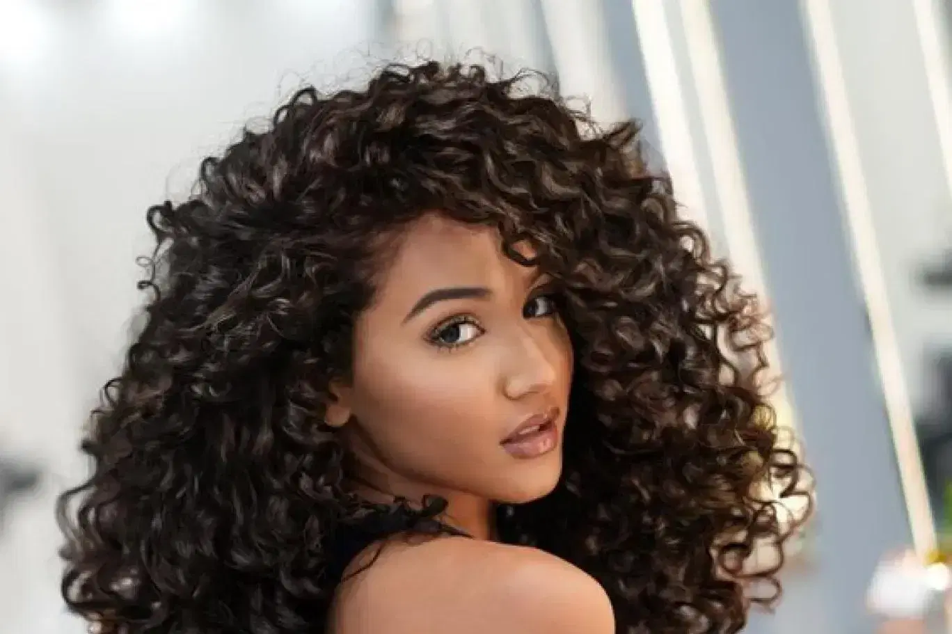Curly Latino Hair